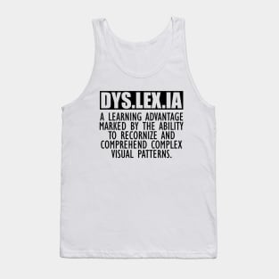 Dyslexia - DYS.LEX.IA Tank Top